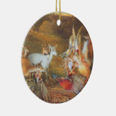 Kantelend bos door kunstenaar John Anster Fitzgera Keramisch Ornament (Rechts)