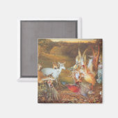 Kantelend bos door kunstenaar John Anster Fitzgera Magneet (Voorkant / Achterkant)