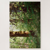 Kantelend bos Jigzaag Puzzle Legpuzzel (Verticaal)