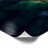 Kantelend bos - maak elke dag magisch - Poster (Hoek)