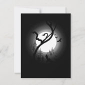 Kantelend nachtbos kaart (Achterkant)