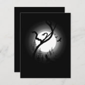 Kantelend nachtbos kaart (Voorkant / Achterkant)