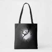 Kantelend nachtbos tote bag (Voorkant)