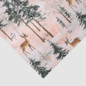 Kantelend winterbos tissuepapier (Detail)