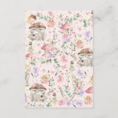 Kantelende boerenboeken voor babymeisjes informatiekaartje (Achterkant)