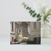 Kantelende hoek in Bratislava Briefkaart (Staand voorkant)