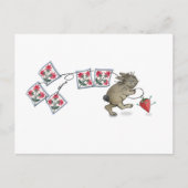 Kantelkonijn Briefkaart (Voorkant)