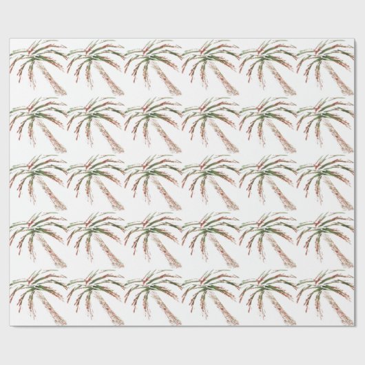 Kantelpalm Cadeaupapier (Vlak)