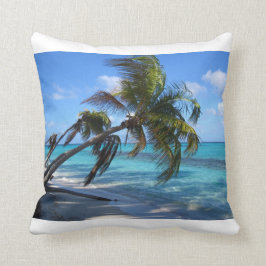 Kantelpalmen - wit kussen