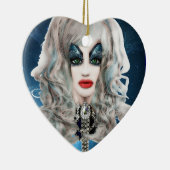 Kantelpijpen: Virtual Drag Queen Keramisch Ornament (Rechts)