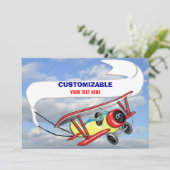 kantelstang voor vliegtuigvleugels kaart (Staand voorkant)