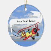 kantelstang voor vliegtuigvleugels keramisch ornament (Links)