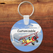  kantelstang voor vliegtuigvleugels sleutelhanger (Voorkant)