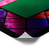 Kanteltje van de zon poster (Hoek)