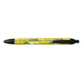 Kantelzonnebloem Zwarte Inkt Pen (Achterkant)