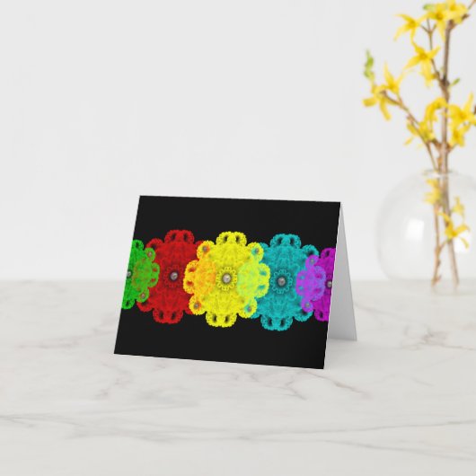 Kanten Bloemen met van Parels het Begroeten en van Kaart (Gele Bloem)