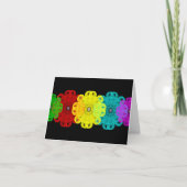 Kanten Bloemen met van Parels het Begroeten en van Kaart (Voorkant)