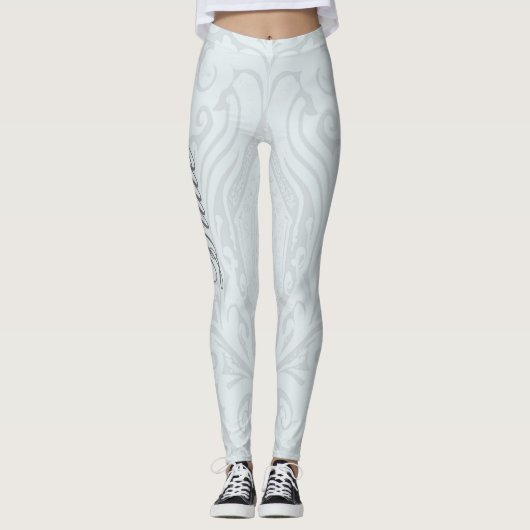 Kanten bruid leggings (Voorkant)
