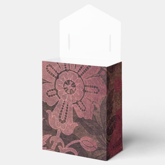 kanten damast bedankdoosjes (Geopend)