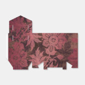   kanten damast bedankdoosjes (Uitgevouwen)