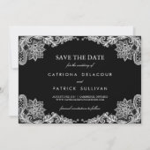 KANTEN FOTO SAVE THE DATE AANKONDIGING UIT DE JARE (Achterkant)