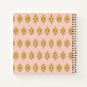  kanten gastenboek Notitieboek cadeau (Achterkant)