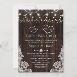 Kanten Roze Blush Bloem Slingerlampen Schuur I DO  Kaart