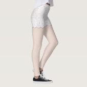 Kanten taille look spandex leggings (Rechts)