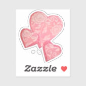 kanten trio sticker (Vel)