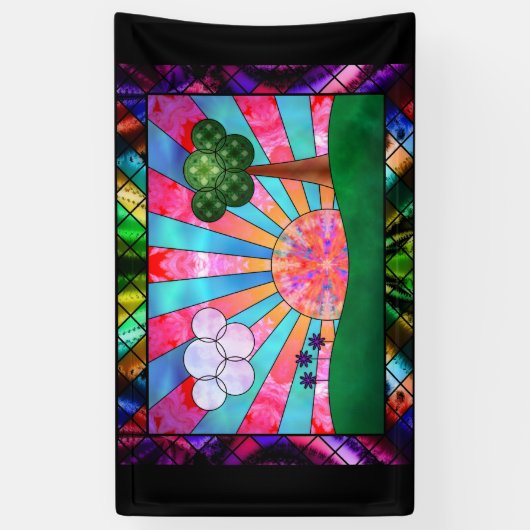 Kanticel van de Sun Banner (Verticaal)