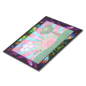 Kanticel van de Sun-blocnote Notitieblok (Schuin)