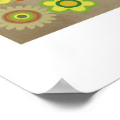 Kanticel van de zon: groot Poster (Hoek)