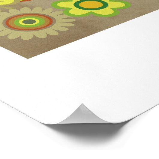 Kanticel van de zon: groot Poster (Hoek)