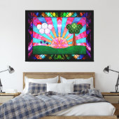 Kanticle van de Druk van het Canvas van de Zon (Insitu (Slaapkamer))