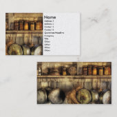 Kantinconserven - keuken uit het oude land visitekaartje (Voorkant / Achterkant)