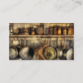 Kantinconserven - keuken uit het oude land visitekaartje (Achterkant)