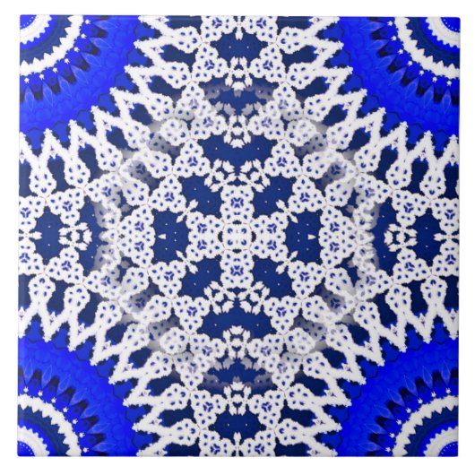 kantkeramische Tegel Tegeltje (Voorkant)