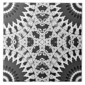 kantkeramische Tegel Tegeltje (Voorkant)