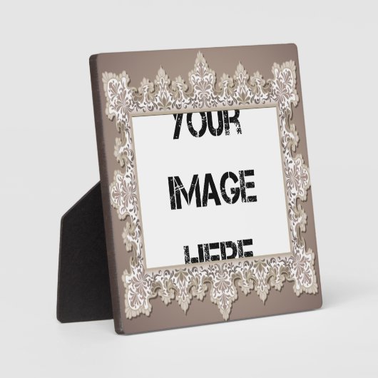  kantkunst plaque fotoplaat (Voorkant)