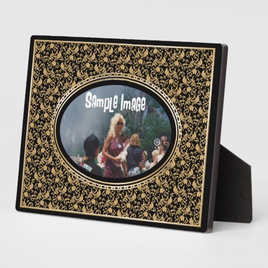  kantkunst plaque fotoplaat (Zijkant)