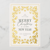 Kantlijst Folie Feestdagenkaart (Voorkant)