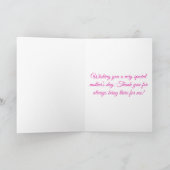 Kantlint Happy Moederdag Kaart (Binnen)