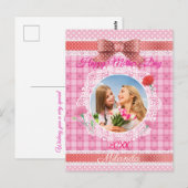 Kantlint Moederdag kaart (Voorkant / Achterkant)