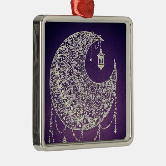 kantmaansikkel metalen ornament (Rechts)