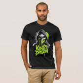 Kanto Division Skull Graphic  T-shirt (Voorkant volledig)