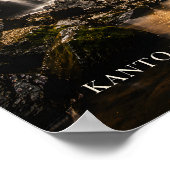 Kanto Lampo Waterval Bali Poster (Hoek)
