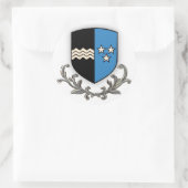 Kanton Aargau Ronde Sticker (Tas)