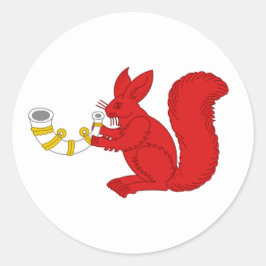 Kanton Akornebir Populace Badge Ronde Sticker