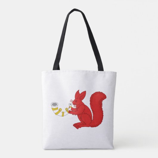 Kanton Akornebir Populace Badge Tote Bag (Achterkant)