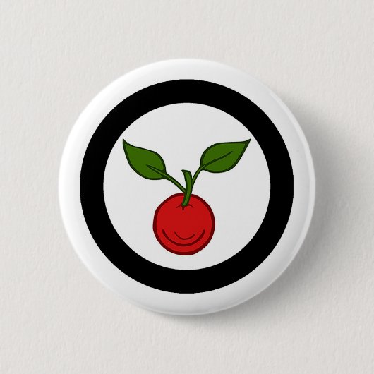 Kanton Appleholm Populace Badge Button (Voorkant)